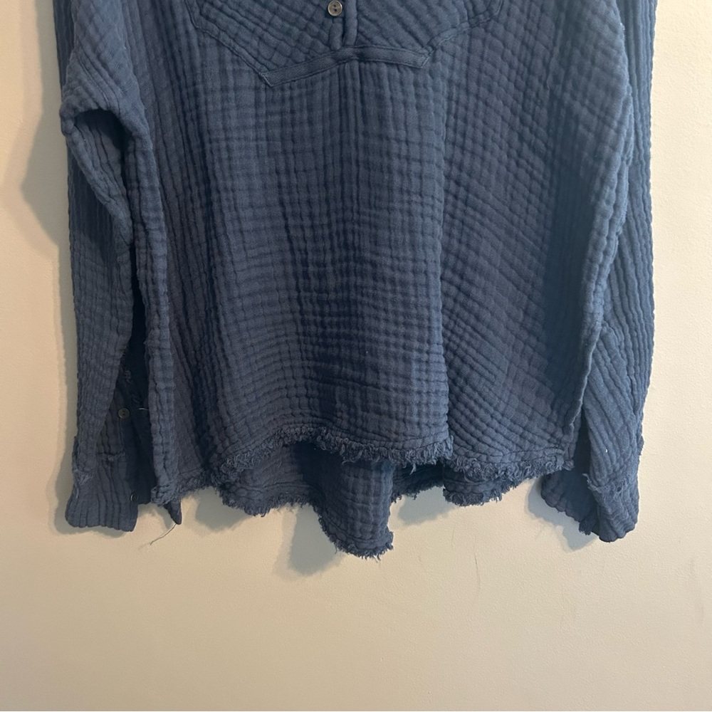 Free People ✨  We the Free Easy Sunday Pullover Shirt - Picture 8 of 11